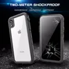 Redpepper subacquea impermeabile antiurto Snowproof ibrida Armatura fondello trasparente per iPhone 11 Pro Max XS XR Samsung S10 Inoltre nota 10