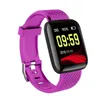 Nouveau tracker de fitness ID116 plus bracelet intelligent avec rate Smart Watch Band Pression du bracelet PK ID115 plus 116 Plus pour 2503120
