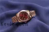20 cores Data do dia de alta qualidade Rose Gold Watch Mens Luxury Watch Date Date Date Date Designer Automatic Watches Mechanical Roma dia2906