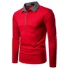 Men's Stitching Shirt Long Sleeve Slim Shirts Breathable Blouse Fresh Color For Business Men Hot Sales1