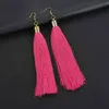 Ladies Long Tassel Earrings Girl Pendant Boho Style Earrings Gold Circle Bohemian Retro Vintage Assorted Variety Mix