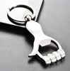 Bruiloft gunst gift hand palmen flesopener met sleutelhanger sleutelhanger ring voor bruiloft baby shower levert keukengerei