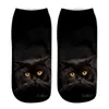 3D Animal Cat Printed Autumn Women Underwear Fashion Short Socks Funny Cute Casual Socks for Women Girls1999942