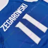 coe1 2020 New NCAA College Creighton Bluejays Jerseys 11 Marcus Zegarowski Basketball Jersey Tamanho Masculino Jovem Adulto