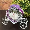 Iron Romantic Pumpkin Carriage Wedding Candy Box Wedding Favor Gifts Baby Shower Wedding Decoration BBB14384