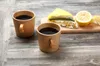 Cunninghamia lanceolata tazza da caffè tazza da tè antiscottatura tazza per acqua a orecchio singolo