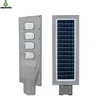 120W 150W Solar Street Lampa PIR Motion Sensor LED Vägljus Vattentät IP65 Utomhusbelysning med polskontroll