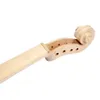 NAOMI 44 Violino Pescoço W Fingerboard Branco Embrião Pescoço Esculpido à Mão Maple Violino Pescoço Peças Acessórios New6684763