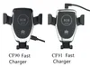 CF90 CF91 QI беспроводное автомобильное зарядное устройство 10W 7 5W 5W держатель держателя крепления зажима Smart Hollowered быстрая зарядка для универсального смартфона