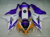 Kit de carenagem integral para HONDA CBR1000RR 2006 2007 laranja branco roxo CBR 1000 RR 06 07 carenagens CP27 + 7gifts