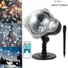 Snowfall LED Light Projector Waterproof Dynamic Snow Effect Spotlight Snowfall Laser Lamp Snowflake Light For Garden Party home Decorative