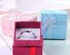 4 * 4 * 3 cm sortiert 120 Stück/Los Schmuck-Geschenkbox Verpackung für Ring Ohrringe Geschenkbox Verpackungsbox kostenloser Versand 120 Stück/Los