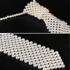 2021 frauen Lange Krawatte Halskette Ins Perle Halsketten Silber Perlen Kette Krawatte Schmuck Collier Naszyjnik Heiße Artikel