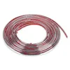 120 Inch Universal Car Moulding Trim Strip Interior Exterior With 3M Tape - Red