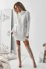 Mode – Weißer Rollkragenpullover für Damen, aushöhlen, grobes Zopfmuster, übergroßes Pulloverkleid, Winter, warm, Baggy-Pullover, weiblich