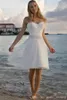 2020 simple plus size short beach a line wedding dresses bridal gowns robes de mariée Wedding Dress