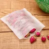 Without pollution Empty biodegradable Corn fiber tea bag Filters heat sealed empty tea bags 100pcslot9229034