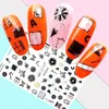 Bricolage Nail Art décoration manucure encre chinoise peinture ongles autocollants décalcomanie dessin animé campagne autocollants pour ongles Accessoires