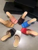 Multi Colors Stretch Sandal äkta lädermulor med en kvadratisk ursprungspaketstorlek 35 till 41 TradingBear