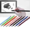 Penna touch capacitiva in cristallo colorato 2 in 1 di alta qualità per iPad iPhone HTC Samsung1040041