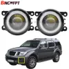 2pcs/pair (Left+Right) Angel Eye car-styling Fog Lamps LED Lights For Nissan Pathfinder Closed Off-Road Vehicle R51 2005-2012