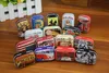Cajas de almacenamiento Zakka Retro Mini joyería píldora organizador de dulces Favor caja de lata Metal rectángulo coleccionables cajas de lata