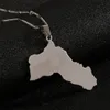 스테인레스 스틸 패션 쿠르디스탄지도 펜던트 목걸이 쿠르드 국기지도 펜던트 Koerdistan Charm Jewelry