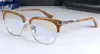 Yeni moda gözlük krom gözlükleri verti reçete erkekler göz çerçevesi tasarımı UV400 reçeteli gözlükler vintage çerçeve steampunk st8020299