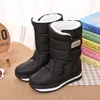 2019 Winter Children Boys Boys Snow Boots Girls Sport Children Shoes for Boys Sneakers Fashion Leather Child Shoods Kids