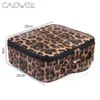 CALDWELL Travel Makeup Bag Large Capacity Portable Organizer Case with Zipper Leopard Print Gift for Women2606