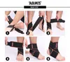 AOLIKES SÄKERHET ANKLAR SUPPORT GYL RUNNINGSKYDD SVART FOOT BANDAGE ELASTISKA ANKLE BRACE BAND GUARD SPORT TOBILLERAS