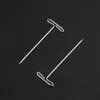 50pcs T Shape T Pins Wig Making Needles Wig Clip Hair Weave Wig Sewing Tool Supply Accessories3551799