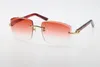 Hurtownie sprzedawanie optyczne optyczne 3524012 - Oryginalne okulary przeciwsłoneczne Marmurowa czerwona deska wysokiej jakości C Rzeźbione soczewki szkło Unisex