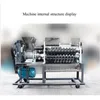 Machine commerciale de fabrication de pain cuit à la vapeur, 2200W, machine automatique de fabrication de pâte à boules, en acier inoxydable, 4000 pièces/h