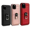 Dla iPhone 11 Pro Max XS XR X 8 Plus TPU PC Phone Case Metal Stand Armor Back Cover dla Samsung Note 10