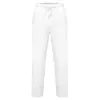 Pantalon décontracté d'été pour hommes pantalon en lin de coton naturel lin nouveau Style Simple et à la mode taille élastique pantalon droit pour hommes