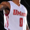 カスタムUMass Minutemen Basketball Jersey NCAA College Sean East Tre Mitchell T.Mitchell T.J.ウィークカールピエールサンバディアロキオンクレルジョー