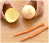 16cm Långtyp Orange Peelers Kök Gadgets Fruktgrönsaker Verktyg Peeler Parer Citrus Orange Paring Device Fruit Zesters DBC BH3758