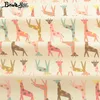 Gros-Booksew Giraffe Pattern100% Coton Tissu Accueil Telas Fat Quarters DIY À La Main Quilting Drap De Lit À Coudre Oreiller Patchwork Tissu