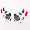 Lunettes de soleil Coupe du monde Football Lunettes de soleil Drapeau national Bar Party Fan Lunettes de soleil Hot Athletic Outdoor Eyewear Festival Party Gifts AYP5876