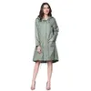 Lange Regenmantel Frauen Wasserdicht Wind-Kapuze Damen Dünne Regen Mantel Ponchos Jacken Weibliche Chubasqueros Mujer Capa De Chuva5507742