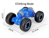 Children's four-wheel climbing off-road vehicle creative stunt double side turning deformation toy car