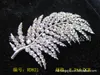 Mode-eller firar High Files Pin Diamant Insert Feather Chest Flower Leaf Son Brosch Mode Kläder Tillbehör Produkt A911