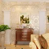 Golden 3D Embossed Wallpaper For Home Roll Classic Silver Floral Living Room Wall Paper Bedroom TV Background Decor