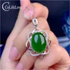 Fashion Jewelry Chinese Sylye Jasper Pendant for Party 13mm*18mm Natural Jasper Silver Pendant 925 Silver Jasper Jewelry