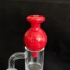 Kuvars Banger Çiviler Dab Rig Cam Bongs XL-SA04 için ABD Renk Peruk Wag Cam Kabarcık Carb Cap Renkli Eşsiz Cam Kabarcık Carb Caps