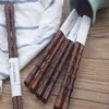 Creative Portable Marathon Chopsticks Bamboo Design Hem Ny Japansk stil Chopsticks Restaurang Dining Porslin