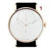 2019 marque nomos hommes Quartz montre décontractée montre de sport hommes montres mâle en cuir horloge petits cadrans travail Relogio Masculino