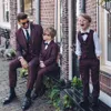 Suisses à hommes à chaud 2020 Tuxedos de mariage père et fils sur mesure du marié pour le marié de marié