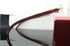 Света моды CA Unisex Myopia Очки без оправы Frame5518140wooden Ноги Ультра -светлые квадратные очки Prescripiton рама